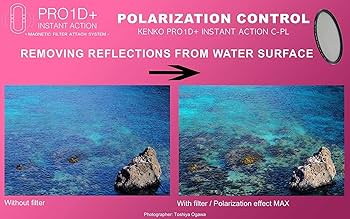 Kenko Filtre pour Objectif PRO1D+ Instant Action C-PL Set
