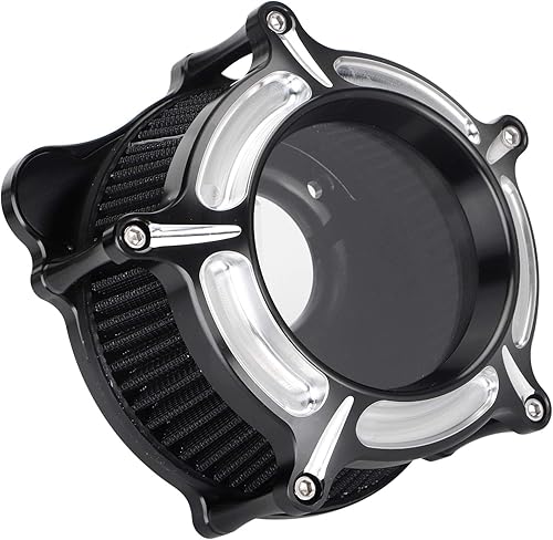 Miniatura 21 de Sistema de filtro de admisión de filtro de aire CNC cromado para Harley Touring Road King Electra Glide Street Glide & Trike 2008-2016