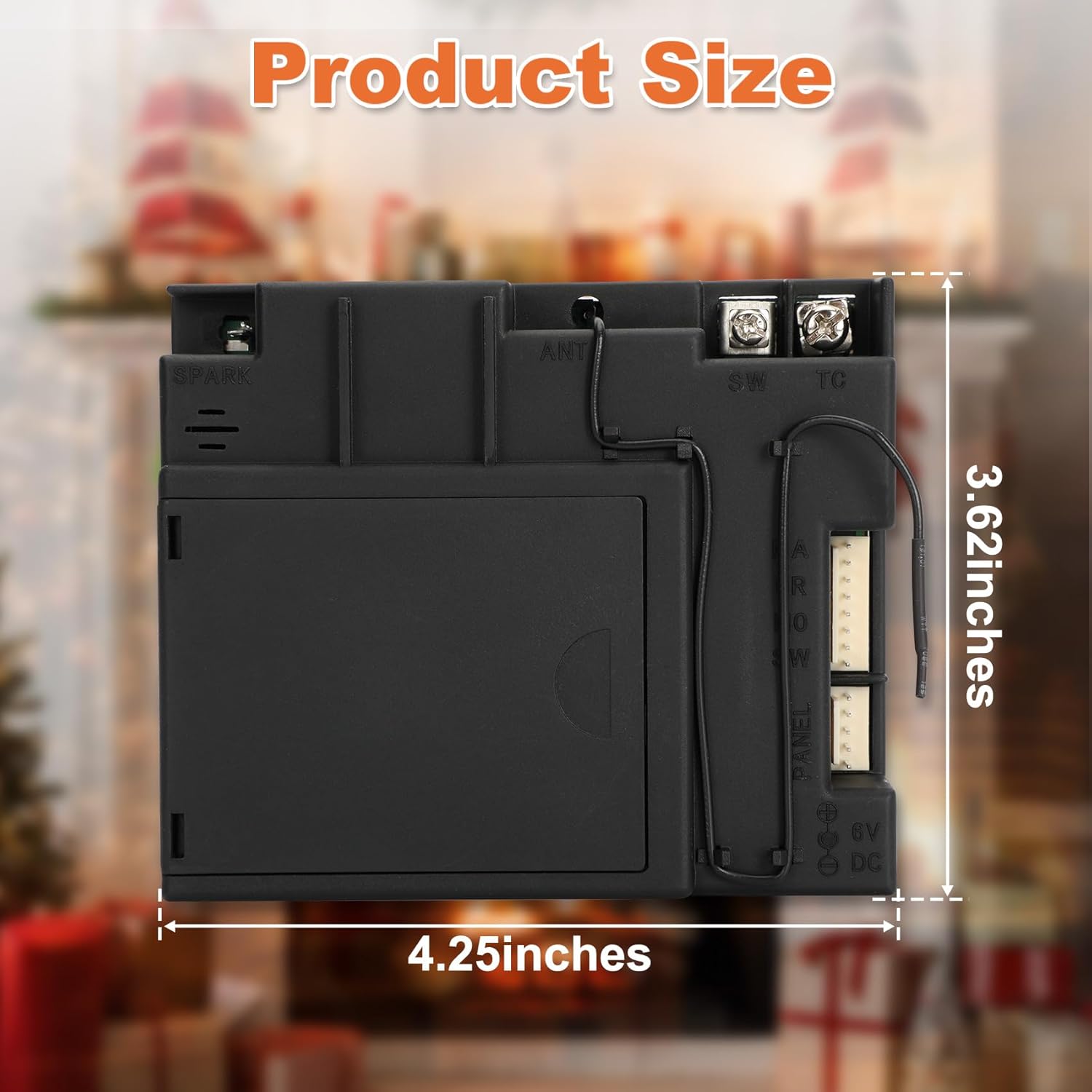 GV60 G6R-R3AM Control Module Receiver Kit with Wiring Harness Compatible with Real Fyre、RH Peterson、Valor and Empire (Black) Does not Include Batteries