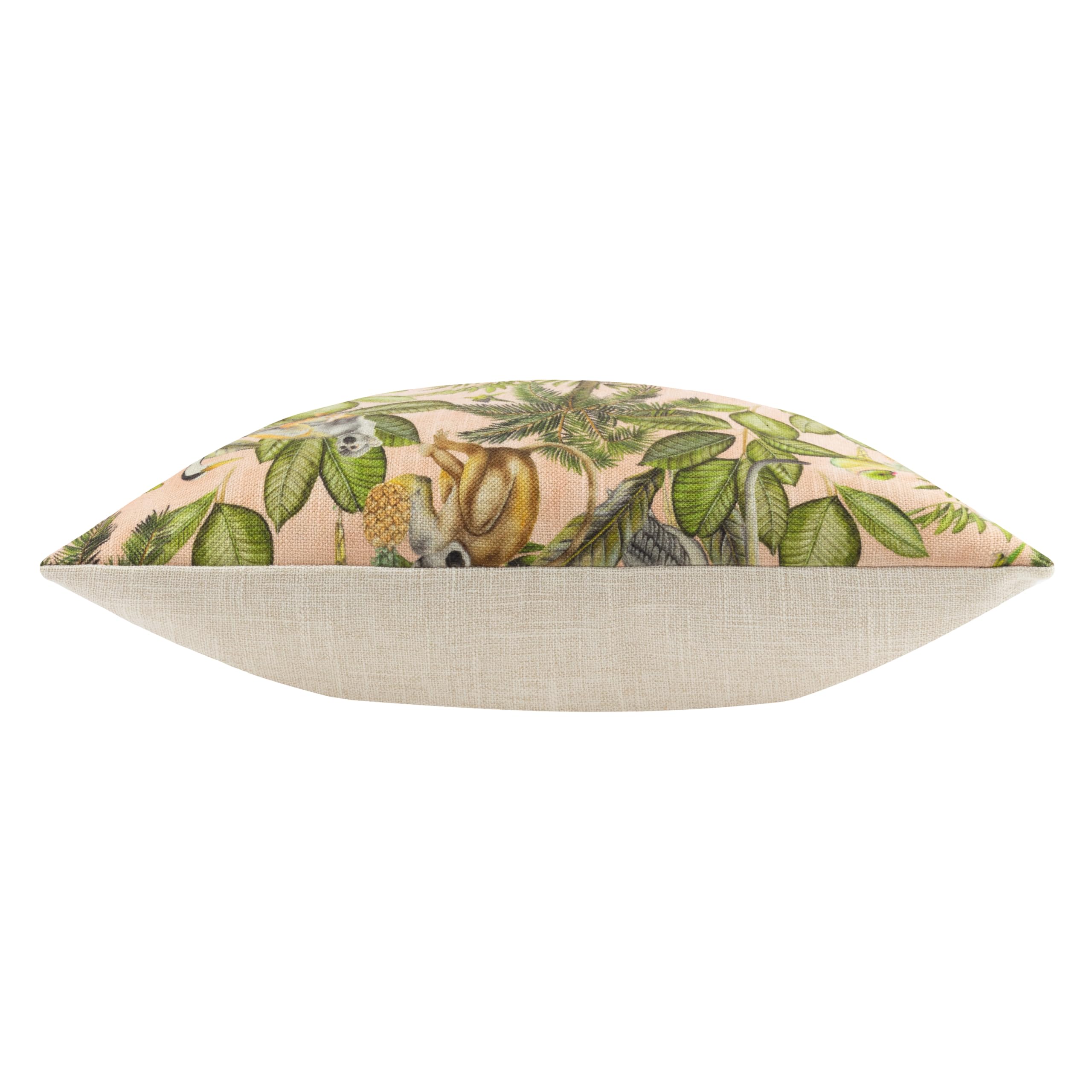 furn. Wylder Tropics Valera Tomai Jungle Tropical Cushion Cover, Multicolour, 50 x 50 cm (Pack of 1) - Image 3