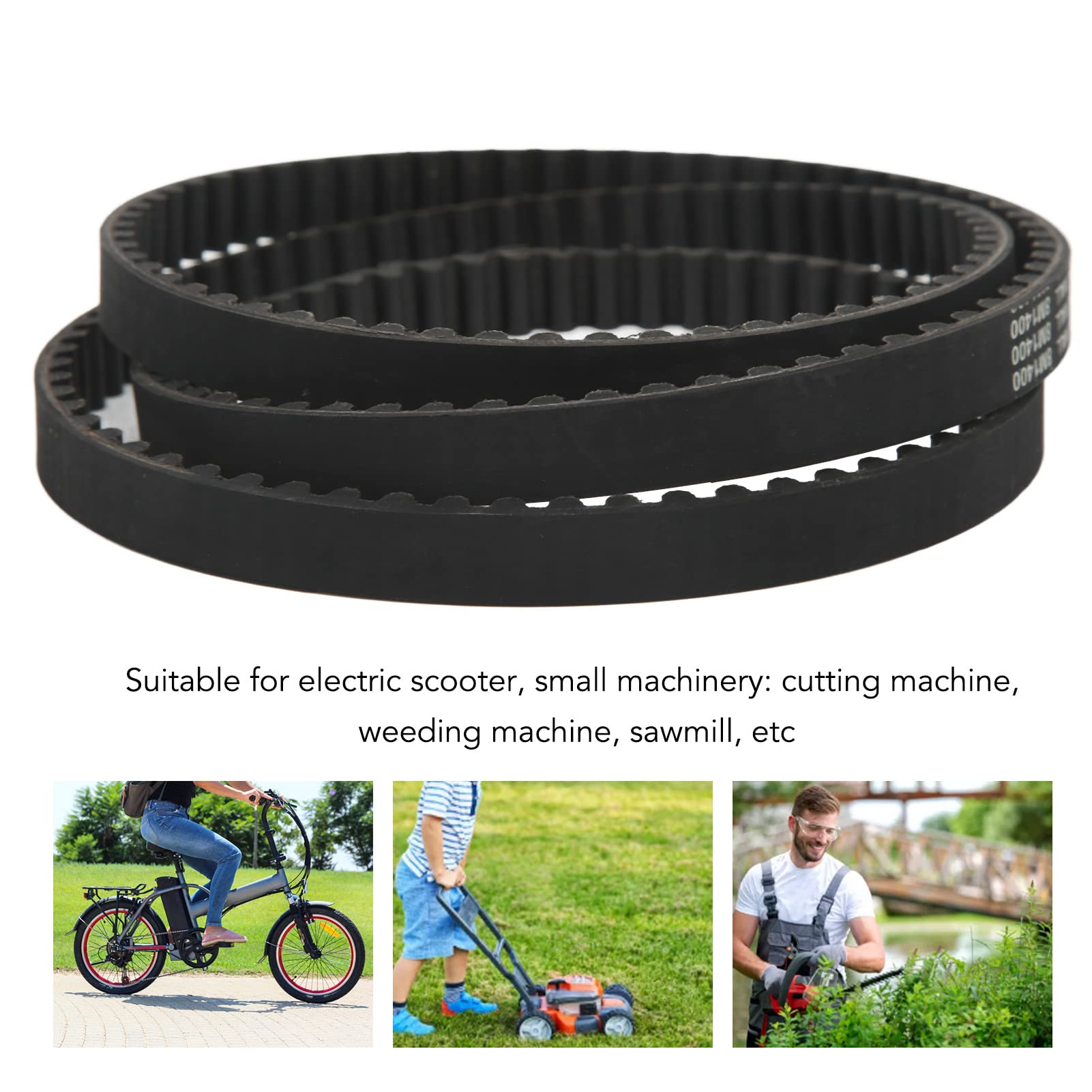 Amazon | ドライブベルト、強化Vベルト、高温耐性ゴム自転車ドライブ