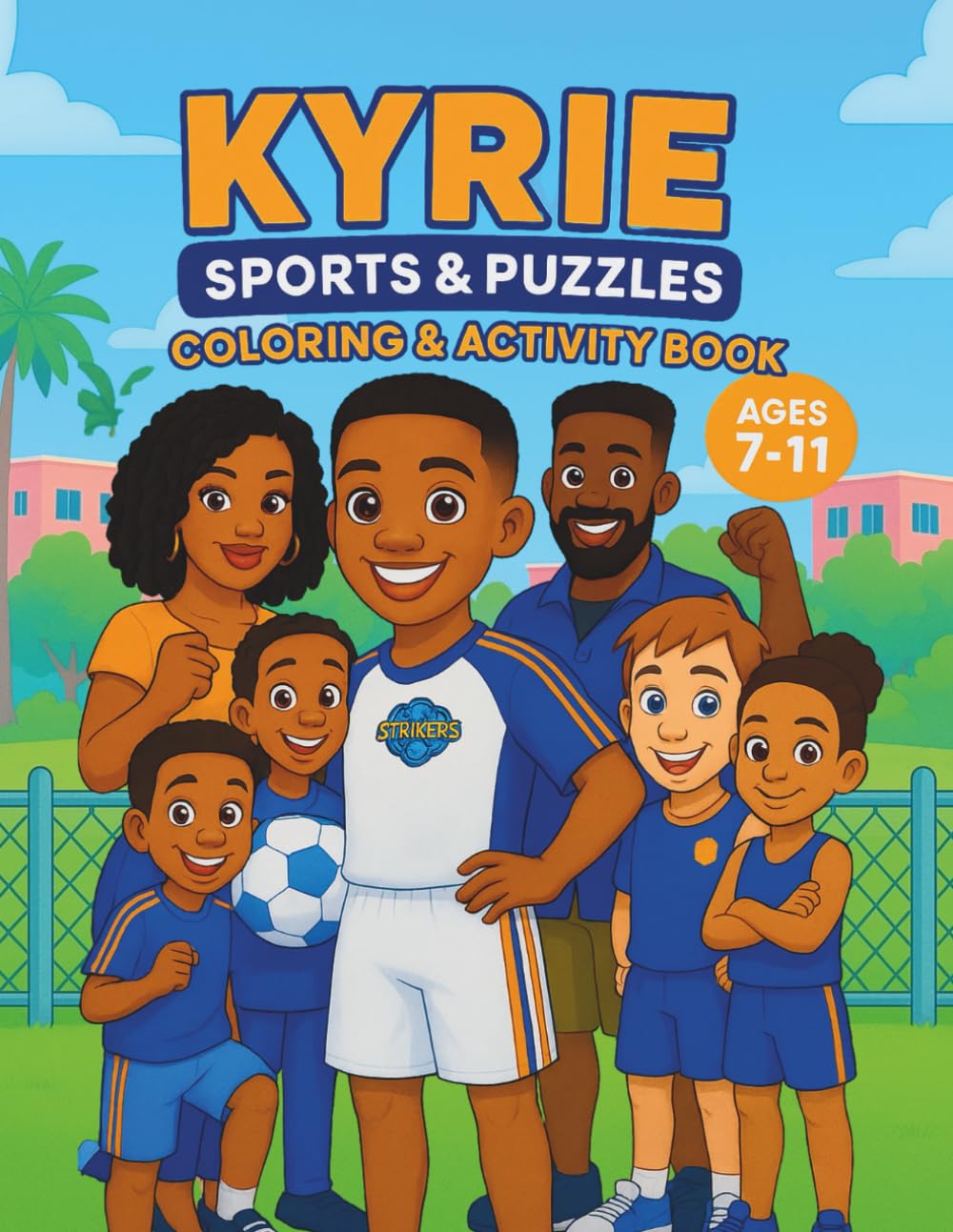 Kyrie's Sports & Puzzle's: Coloring Book