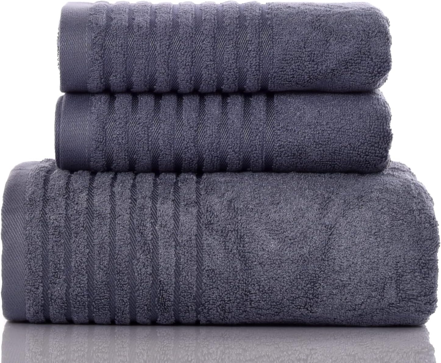 Ultra-Soft Bamboo Bath Towel Set - Luxurious, Hypoallergenic & Eco-Friendly