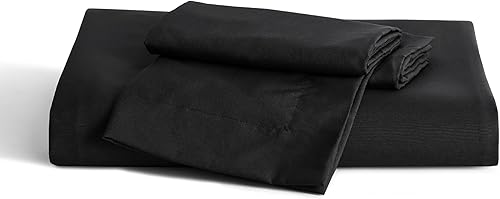 Miniatura 9 de Bedsure Funda de edredón tamaño individualindividual XL para niños, poliéster y rayón derivados del bambú, funda de edredón negra refrescante