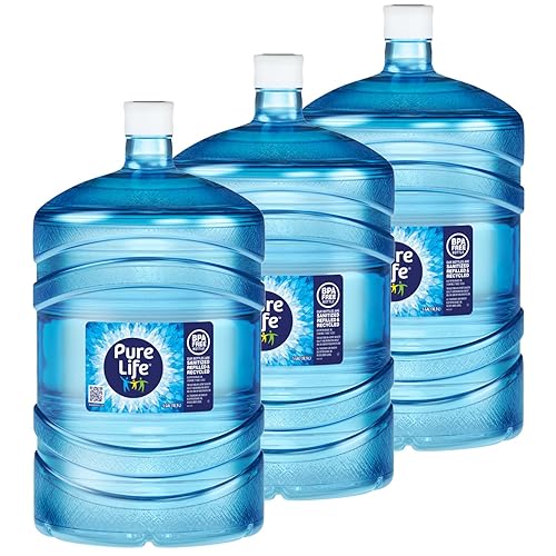Pure Life Agua purificada paquete de tres botellas 5 galones cada botella disponible en Yaxa Colombia