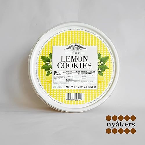 Miniatura 7 de Nyakers - Galletas de limón suecas – Originales, famosas y antiguas galletas gourmet de limón tradicionalmente horneadas en Suecia desde 1952 –