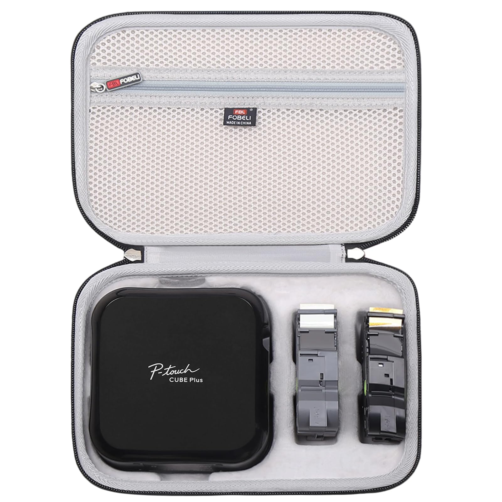 FBLFOBELI Hard Storage Case Compatible with Brother P-Touch Cube Plus PT-P710BT Label Maker