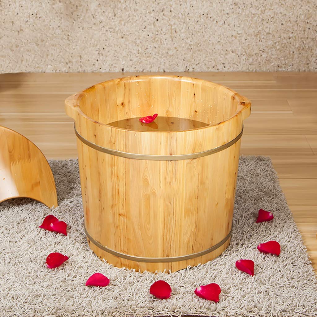 Barili di legno per pediluvi in cedro, botti per pediluvi, lavandini rialzati, vasche per pediluvi, bacinelle per pedicure, secchi per fumigazione, secchi per lavapiedi in legno con coperchi, casa,