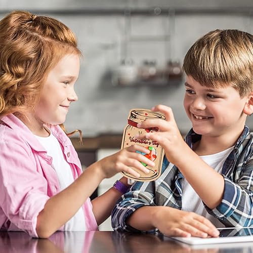 Miniatura 4 de POPGIFTU Tarjetas de San Valentín para niños, paquete de 50 tarjetas de feliz día de San Valentín a granel, divertidas tarjetas de intercambio de