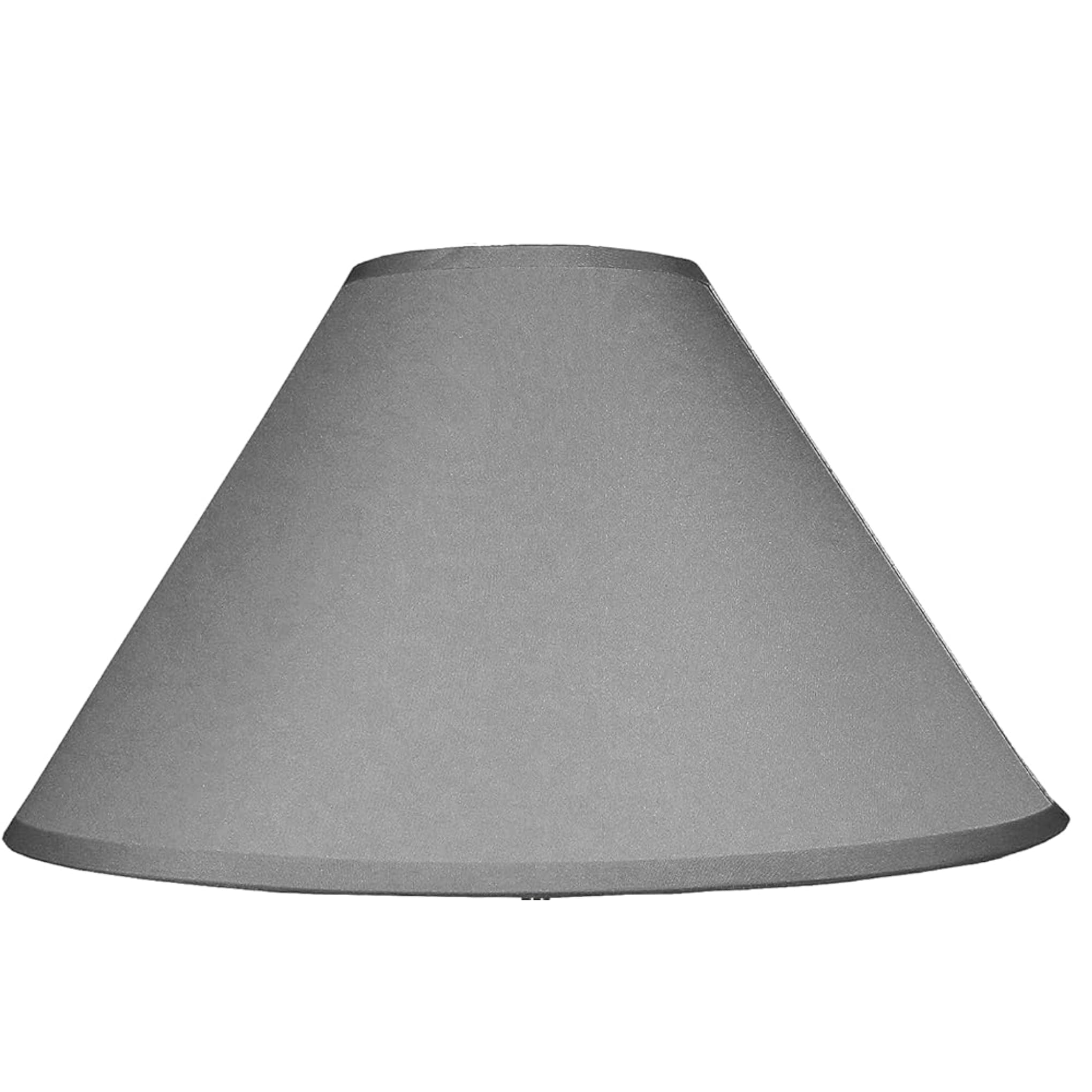 Loxton Lighting Grey Empire Cotton Coolie Lamp Shades For Table Lamps And Pendant Ceiling Lights - 30Cm Dia (Grey)