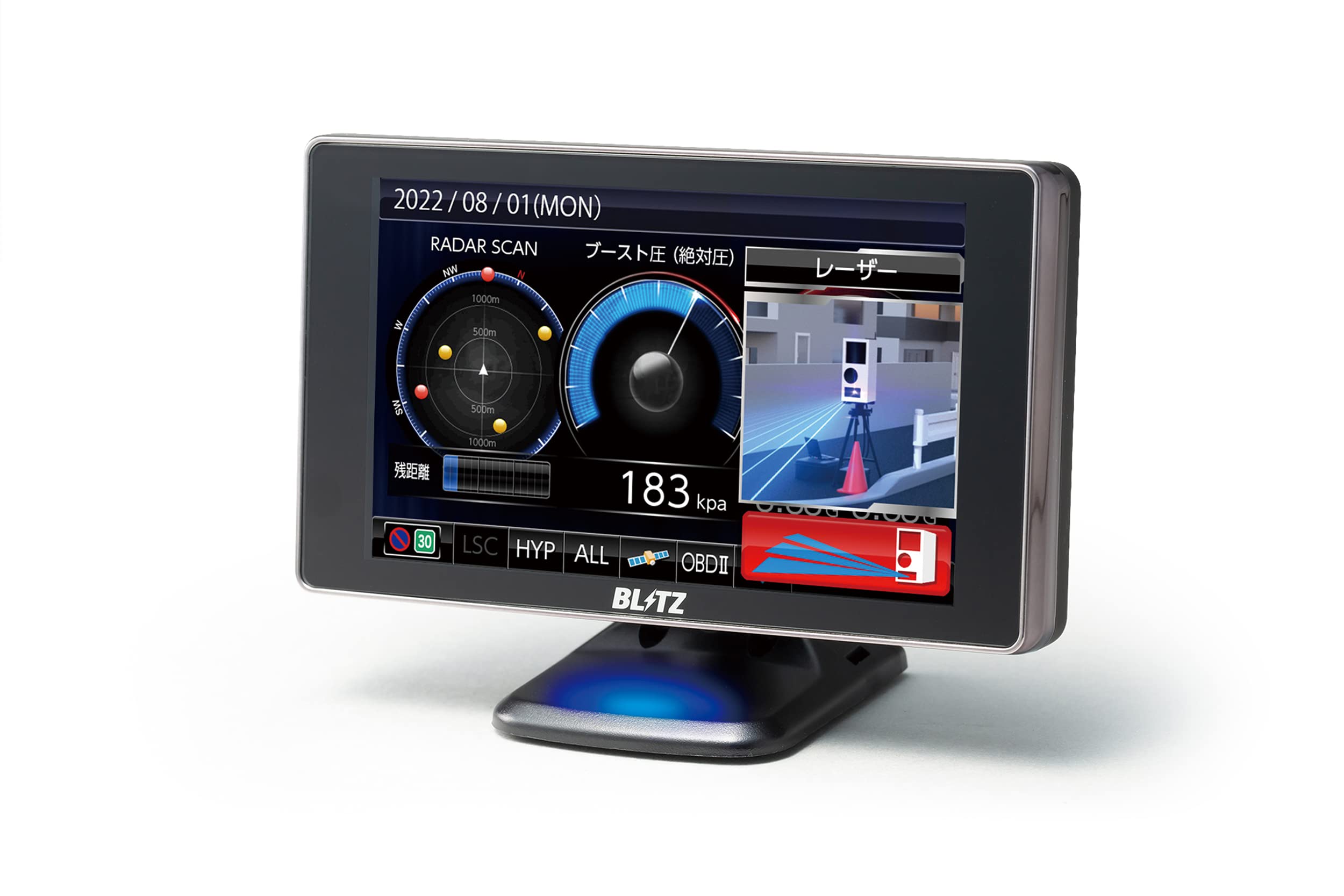 G】BLITZ ブリッツ レーダー探知機 TL401R OBD2 Amazon | ブリッツ 
