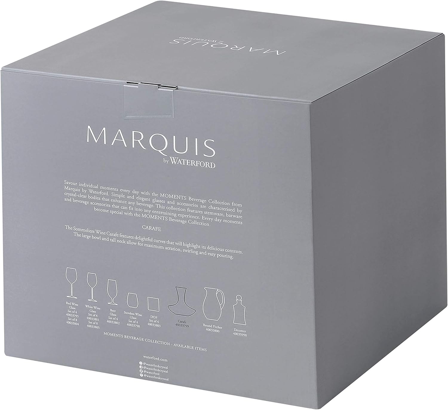 Waterford Marquis Moments Carafe 50.7 Oz