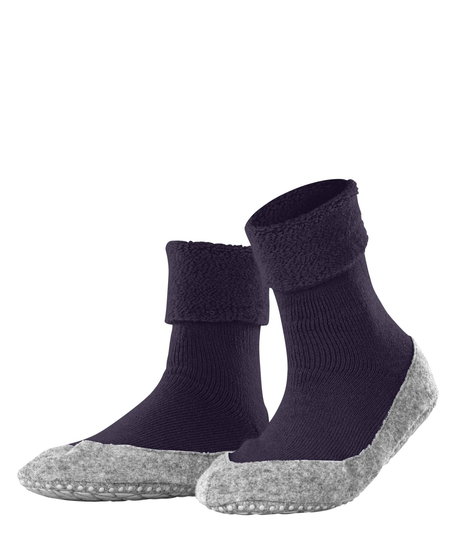 FALKE Cosyshoe W Hp Wool Grips On Sole 1 Pair Grip socks, Red Wineberry 8761, 4/5 UK