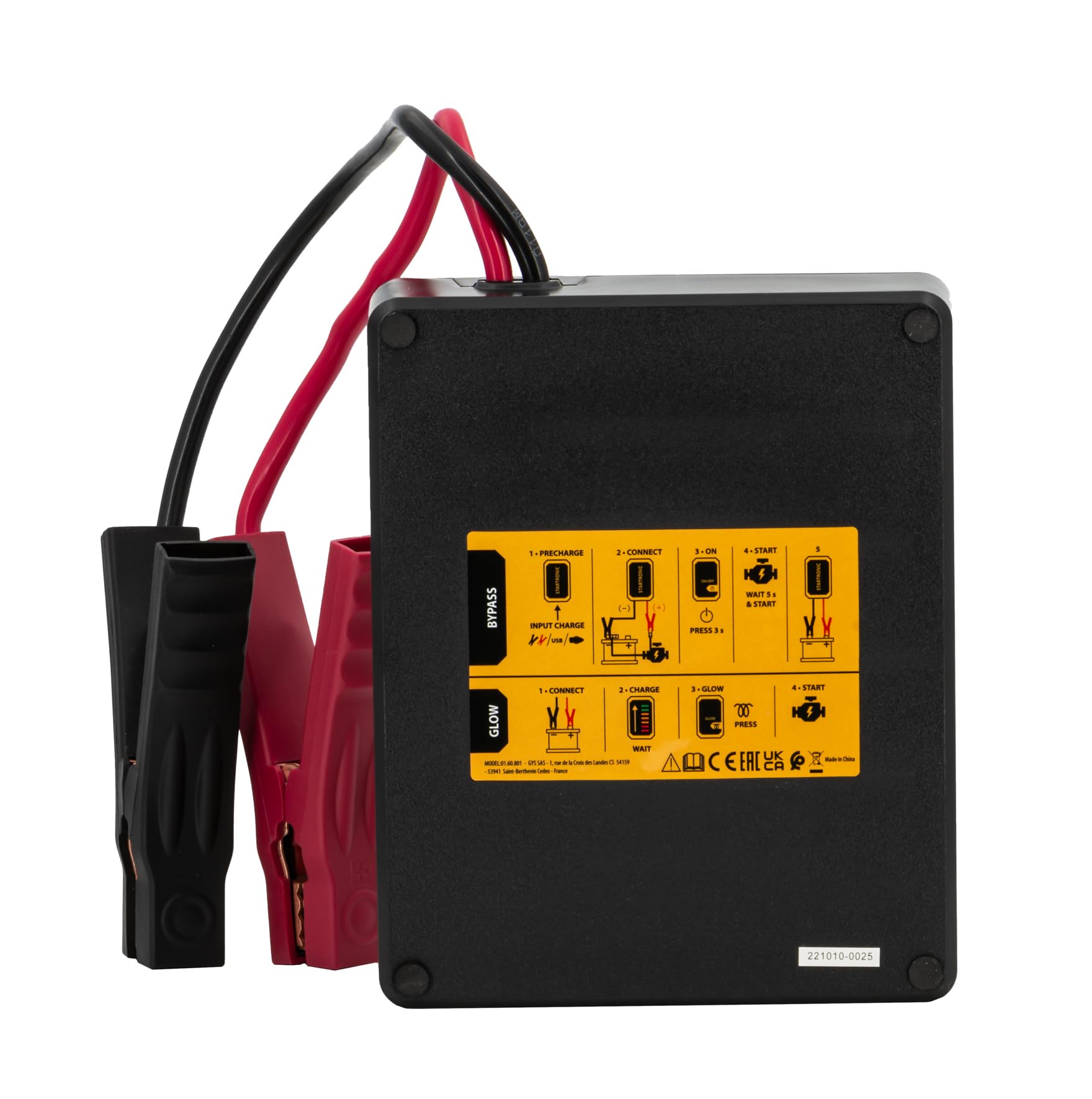 GYS 026735 Booster ohne Batterie STARTRONIC 800