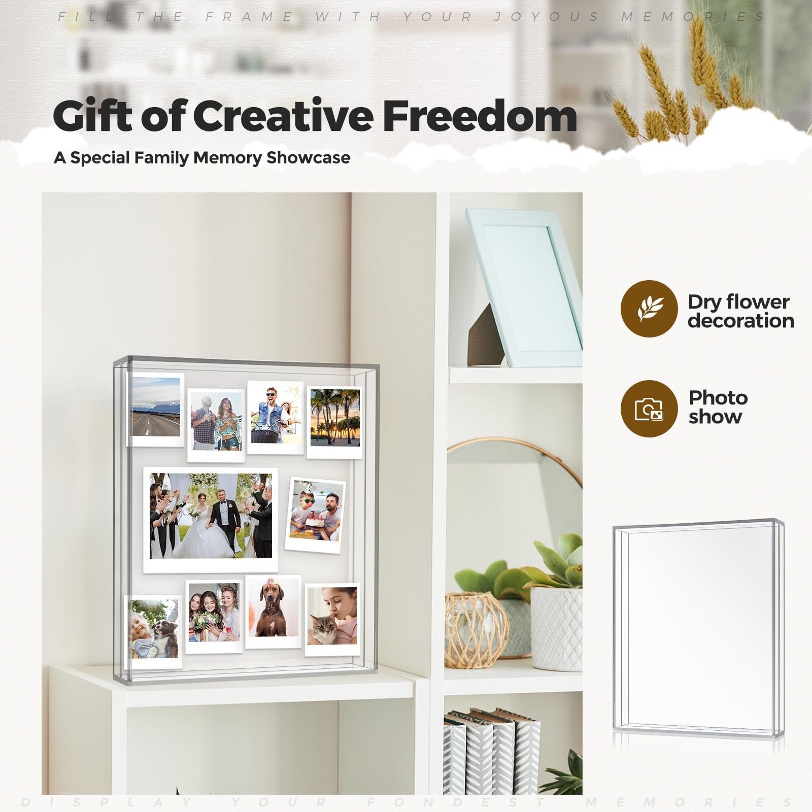 Elil Mini album photo Instax – Mini calenier de bureau Instax en