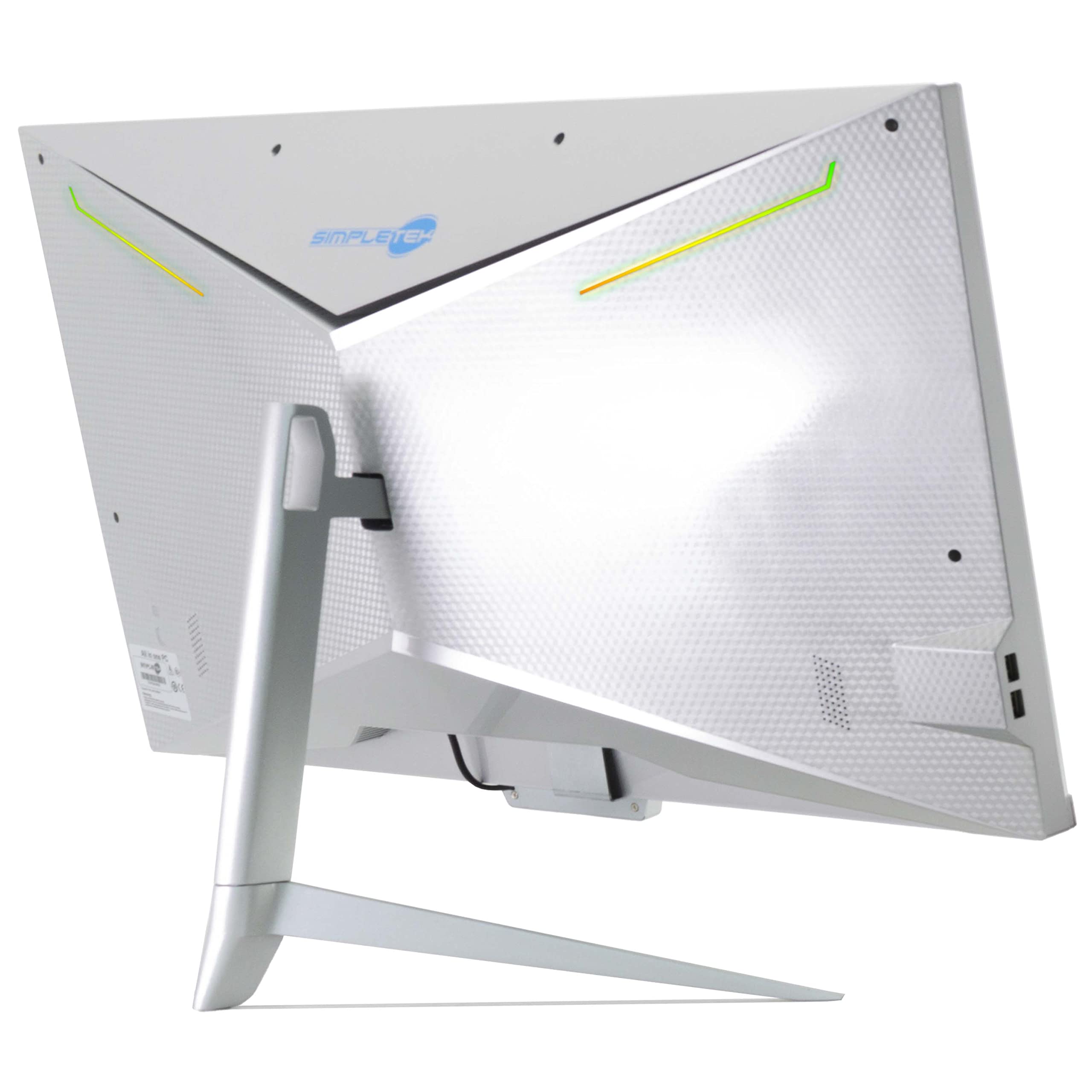 SIMPLETEK PC All in One RGB Core i7 Windows 11 Pro 27" Full HD RAM 16 GB SSD 240GB + 2 TB | Webcam Integrata, WiFi5, Bluetooth | Computer Fisso Desktop