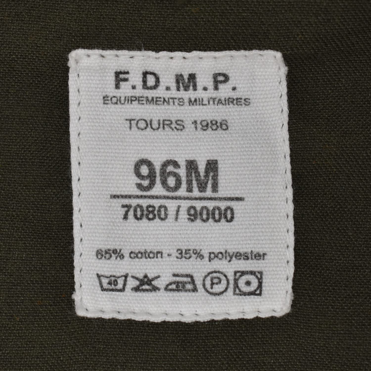 First Division Military Products Veste militaire F2 taille 96/M