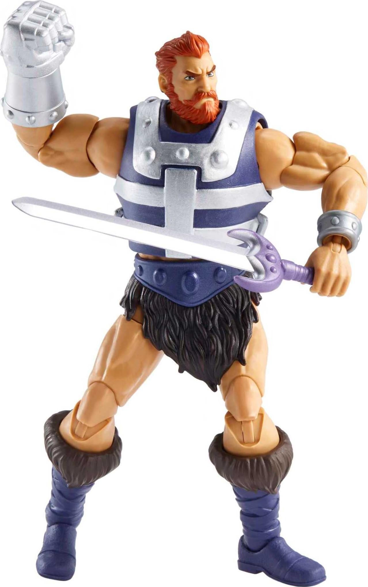 Masters of The Universe Figura de acción Masterverse Fisto con Accesorios, Regalo Coleccionable Motu de 7 Pulgadas para fanáticos de 6 años en adelante
