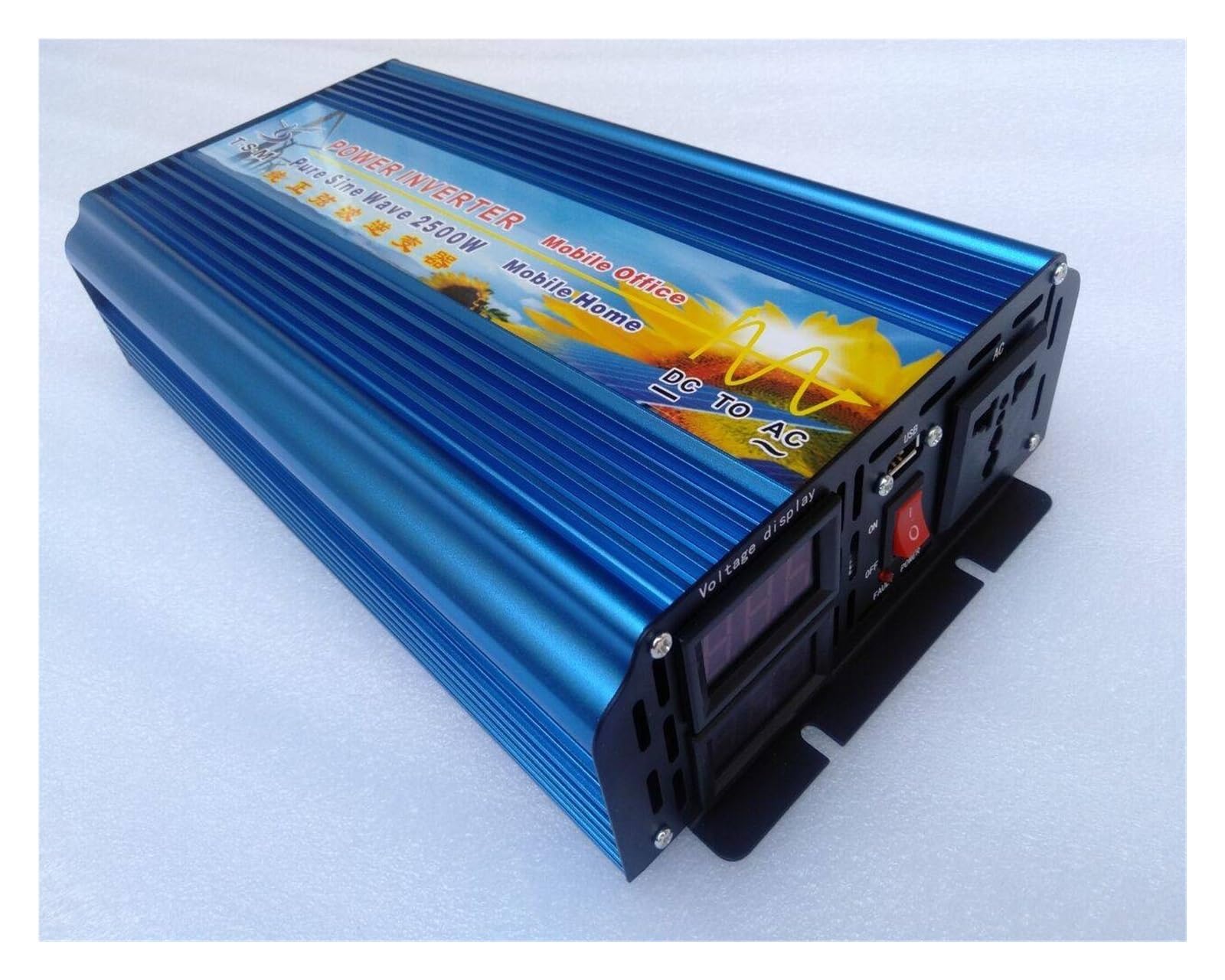Inversor de Onda sinusoidal Pura de 2500W de Potencia 5000W CC 36V a CA 220V 60HZ(50HZ,48V-220-240V)