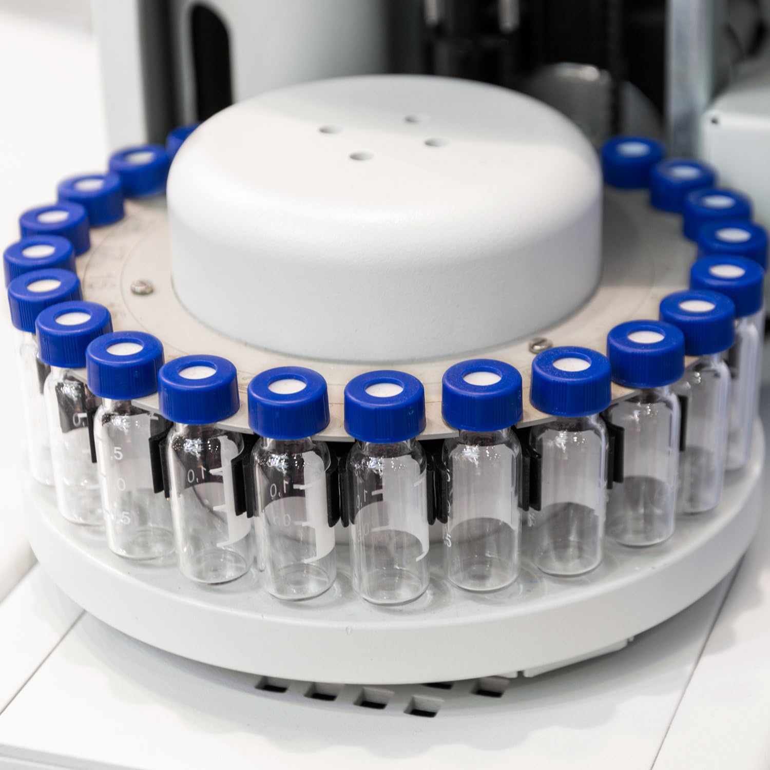 stonylab Autosampler Vials, Chromatographie Probenvials für Gas-oder Flüssigkeitschromatographie Probenkopf-Vials mit Kapillar-Einlagen, 100er Packung, Transparent, 1.5 ml