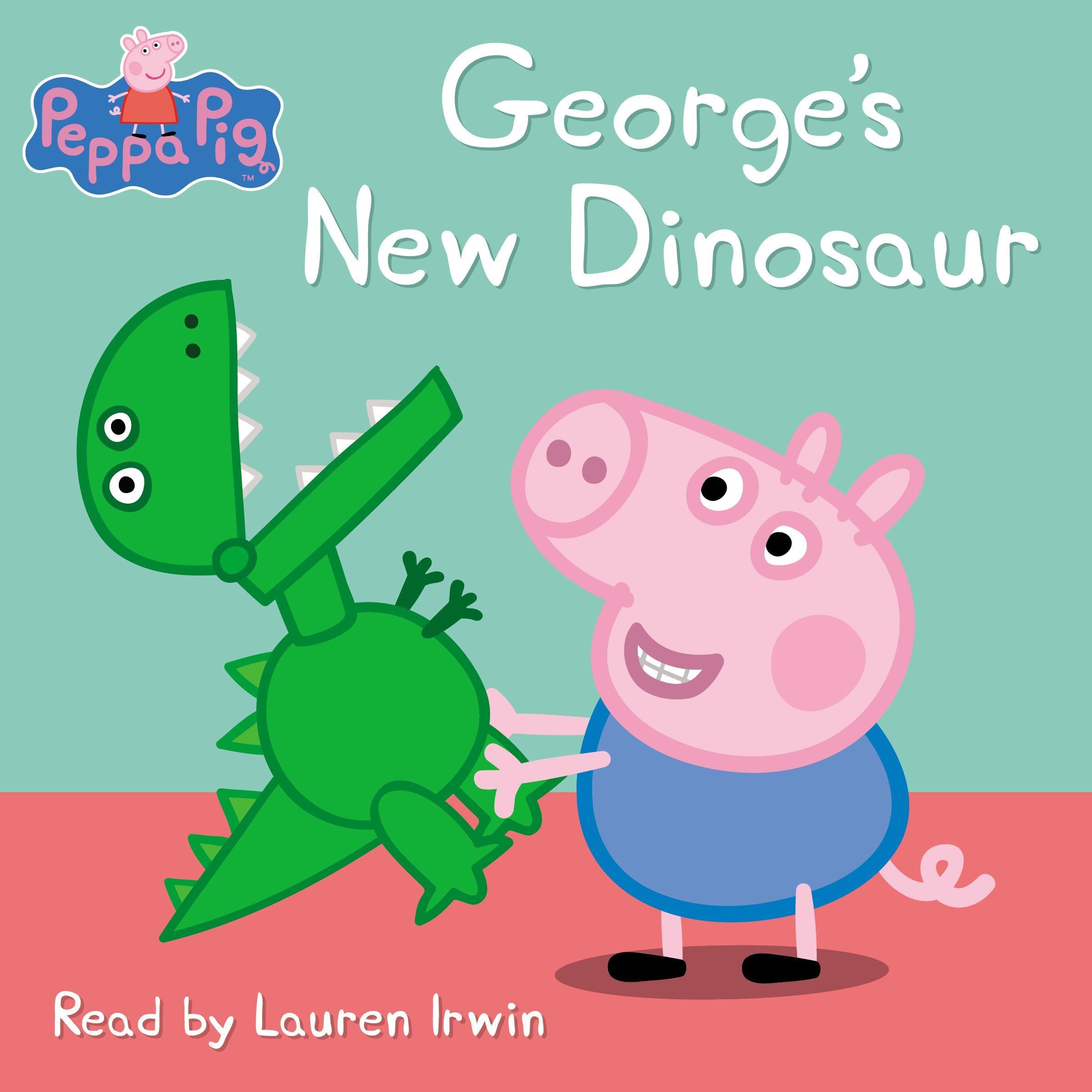Cover art for George's New Dinosaur