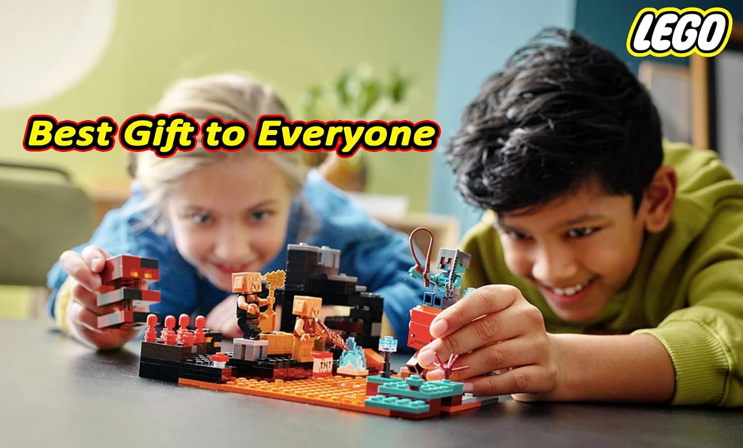 LEGO Minecraft 21185 The Nether Bastion (300 Pieces)