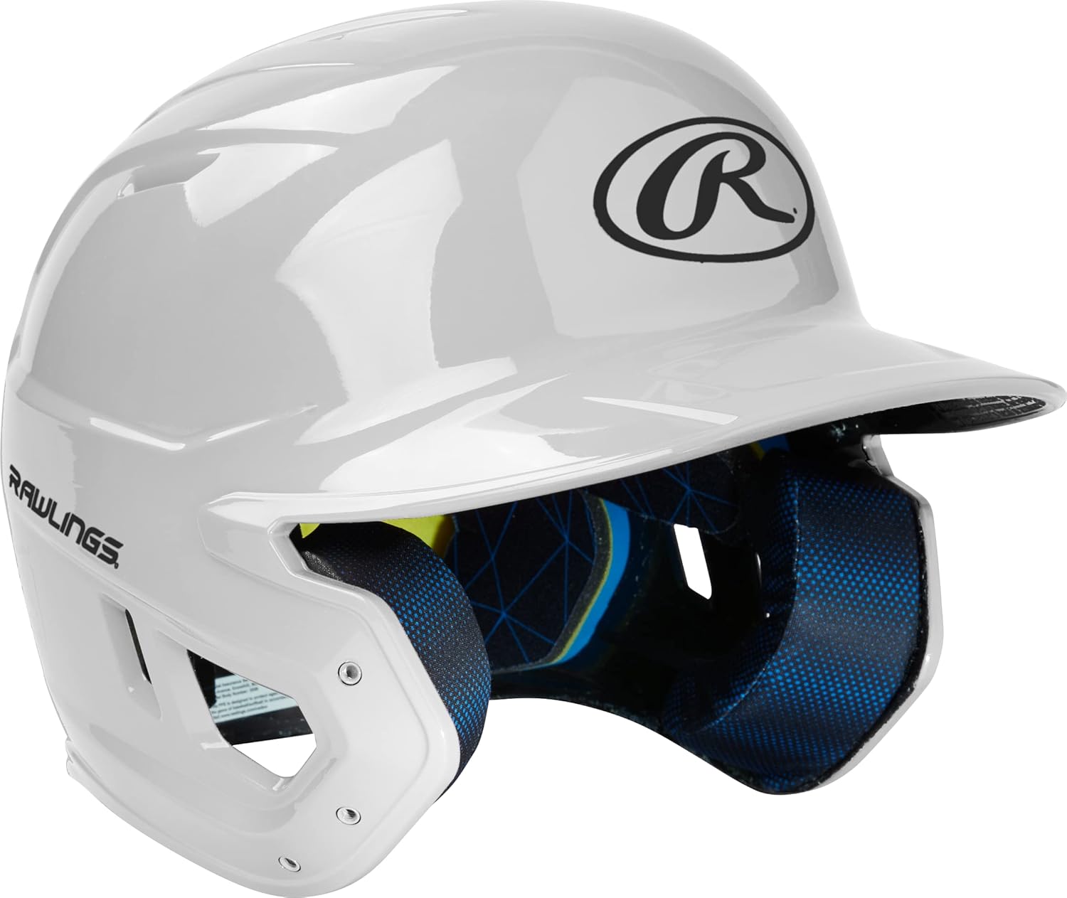 Rawlings | MACH Baseball Batting Helmet | Gloss | JR & SR Sizes | Multiple Colors