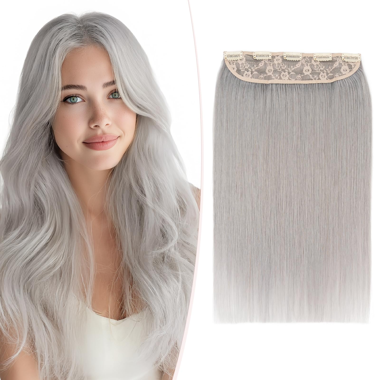 SEGOHAIR Clip In Hair Extensions Real Human Hair