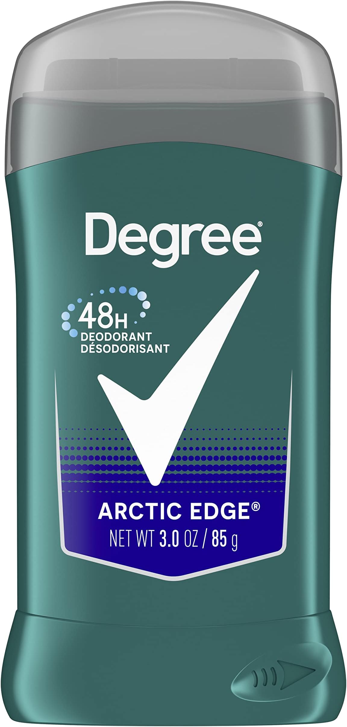 Men Deodorant Stick Arctic Edge 48-Hour Antiperspirant Protection 3 oz