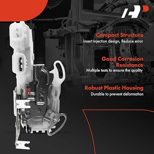 Miniatura 5 de A-Premium Actuador de bloqueo de puerta compatible con vehículos Honda - Accord 2005 2006 2007, 2.4L 3.0L, Sedan - lado delantero derecho del