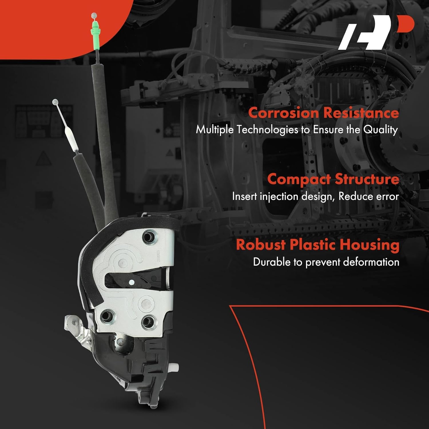 A-Premium Rear Left Driver Side Door Lock Actuator Compatible with Lexus GS350/GS450h 2007-2011, GS300 2006, GS430 2006-2007, GS460 2008-2011