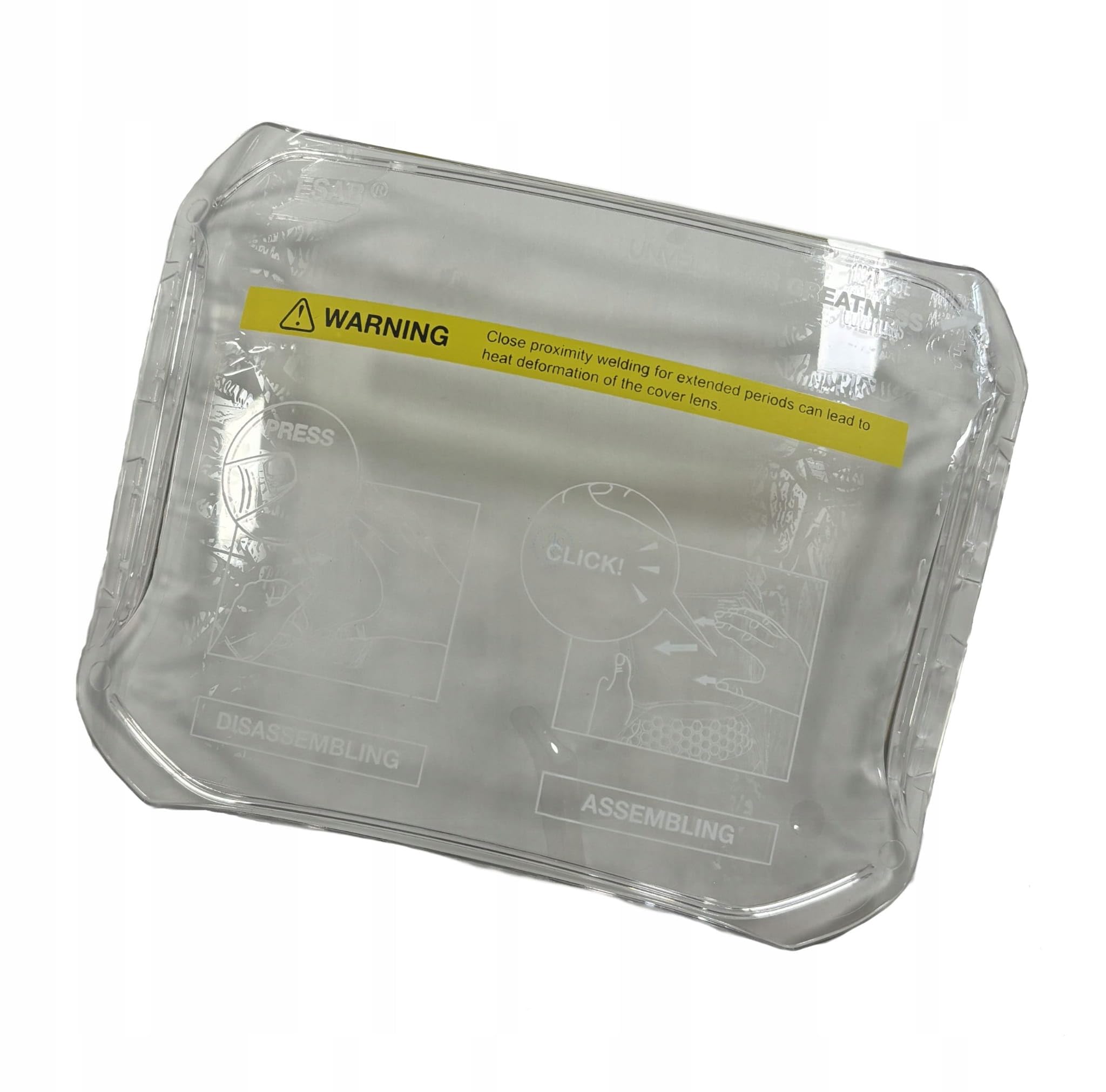 Pack policarbonato frontal para pantalla Savage A50 Lux (5 uds) REF 0700500953 ESAB