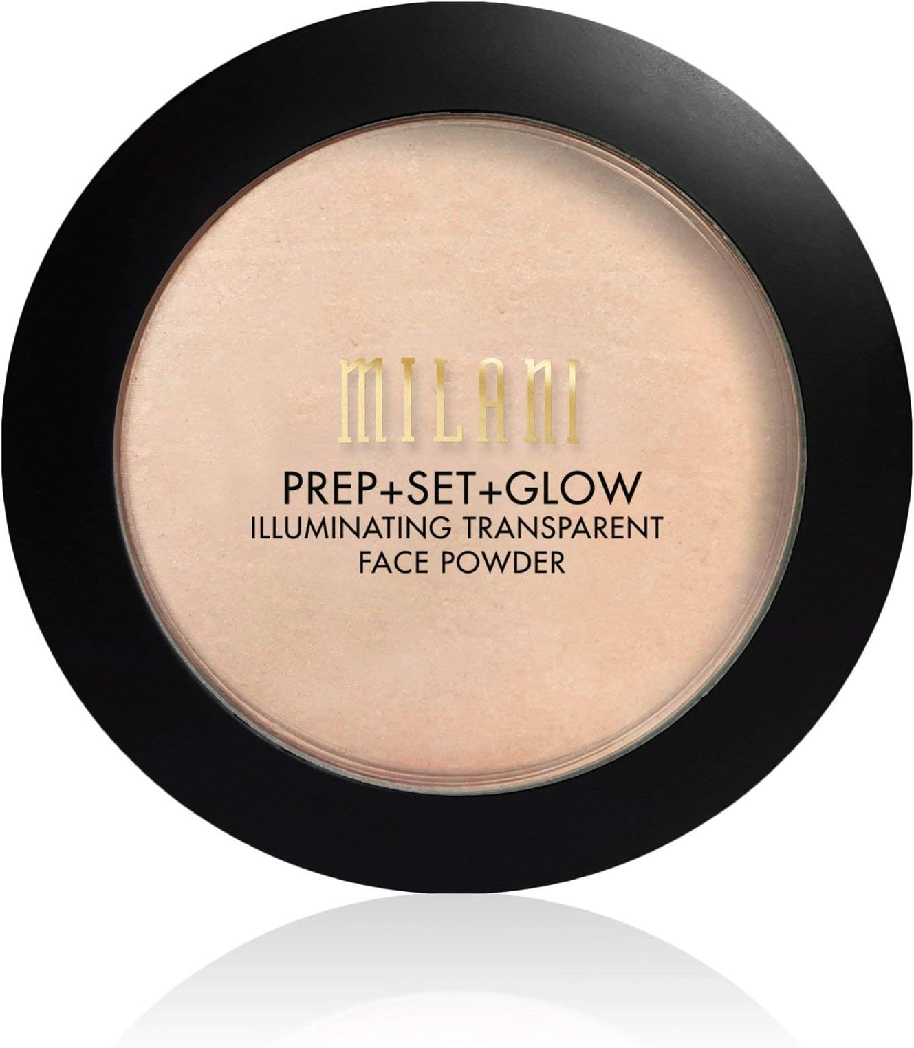 Milani Prep + Set + Glow Illuminating Transparent Face Powder (0.3 Ounce) Vegan, Cruelty-Free Primer & Setting Powder - Highlight Skin & Set Makeup for Long-Lasting Wear