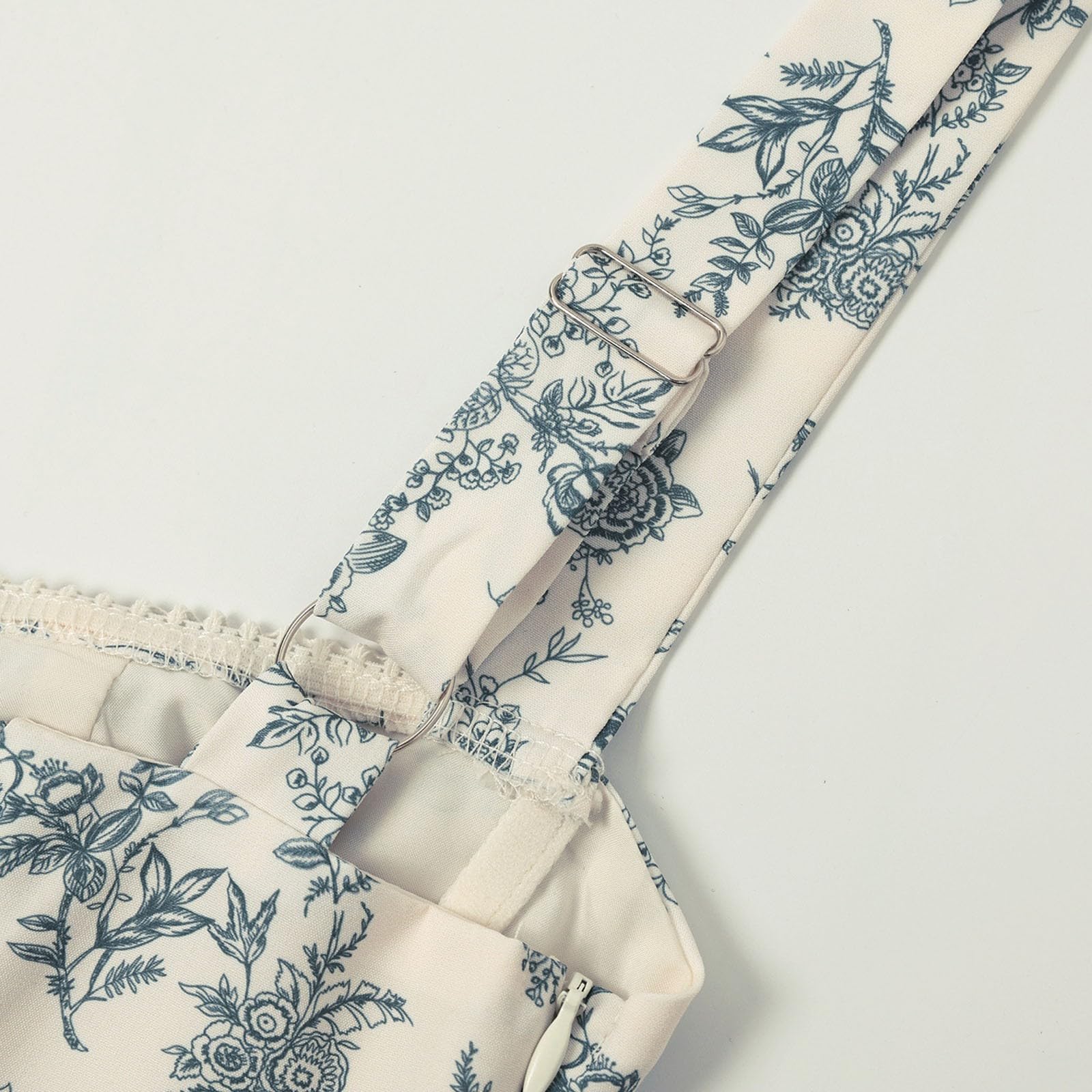 Abito estivo da donna, leggero e arioso, stampa floreale, con spacco alto, con schiena scoperta, elegante, lungo, casual, per vacanze, spiaggia