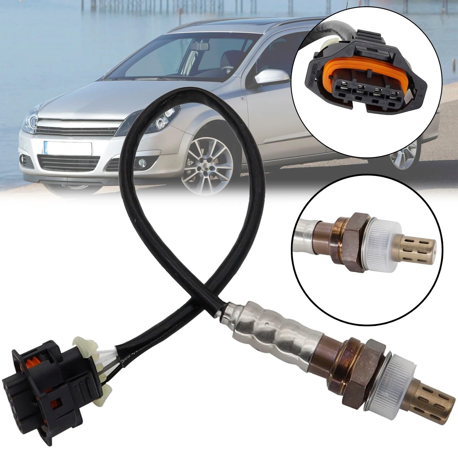 Sonda lambda do samochodów osobowych (O2) do Vauxhall, Opel, Corsa C, Meriva, Astra H (2004-2013) 5WK91709 9158718 0855389 855361
