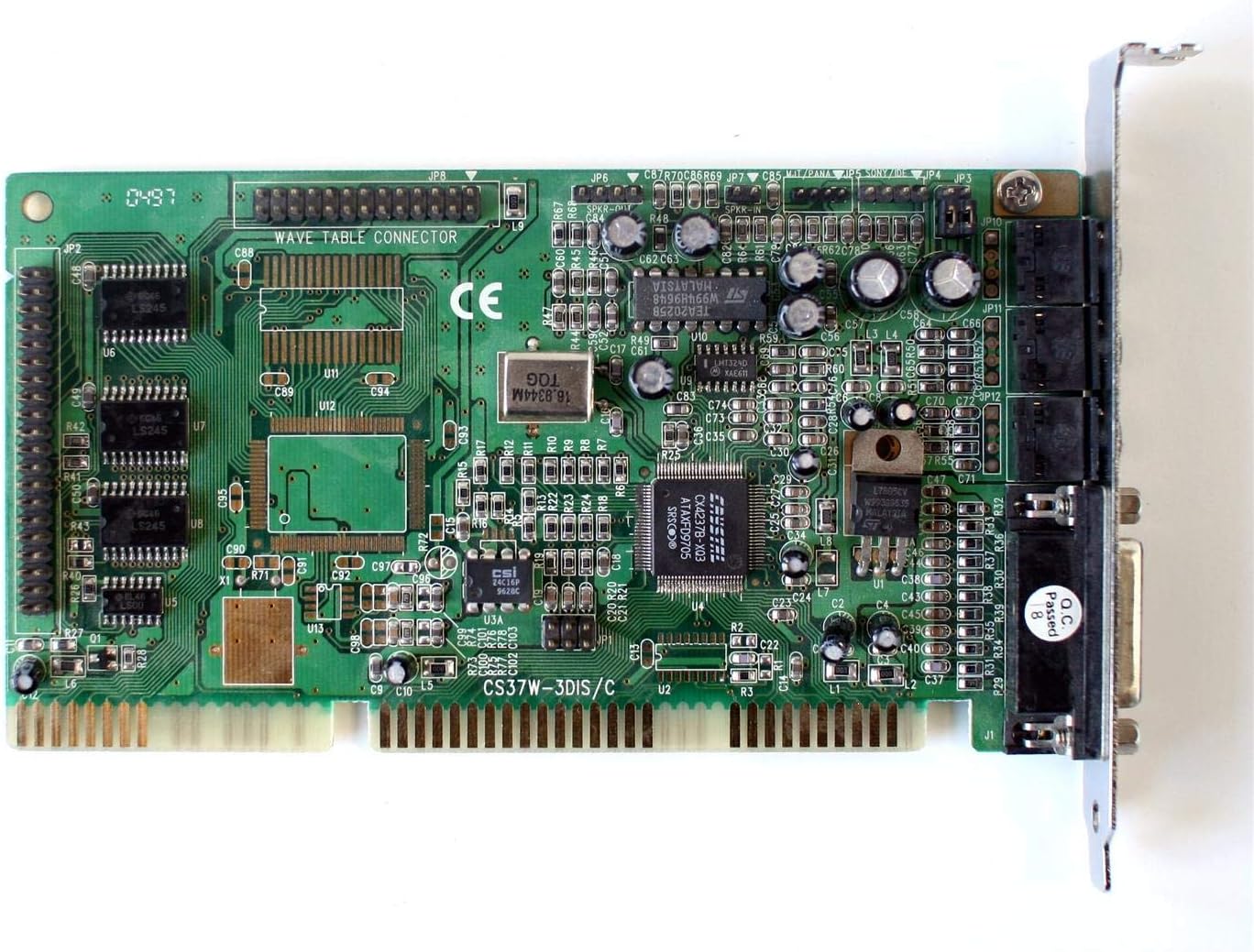 TRONTEC Sound Card, MF-009, FCC ID: J98MF-009, CS37W-3DIS/C, (b.12)