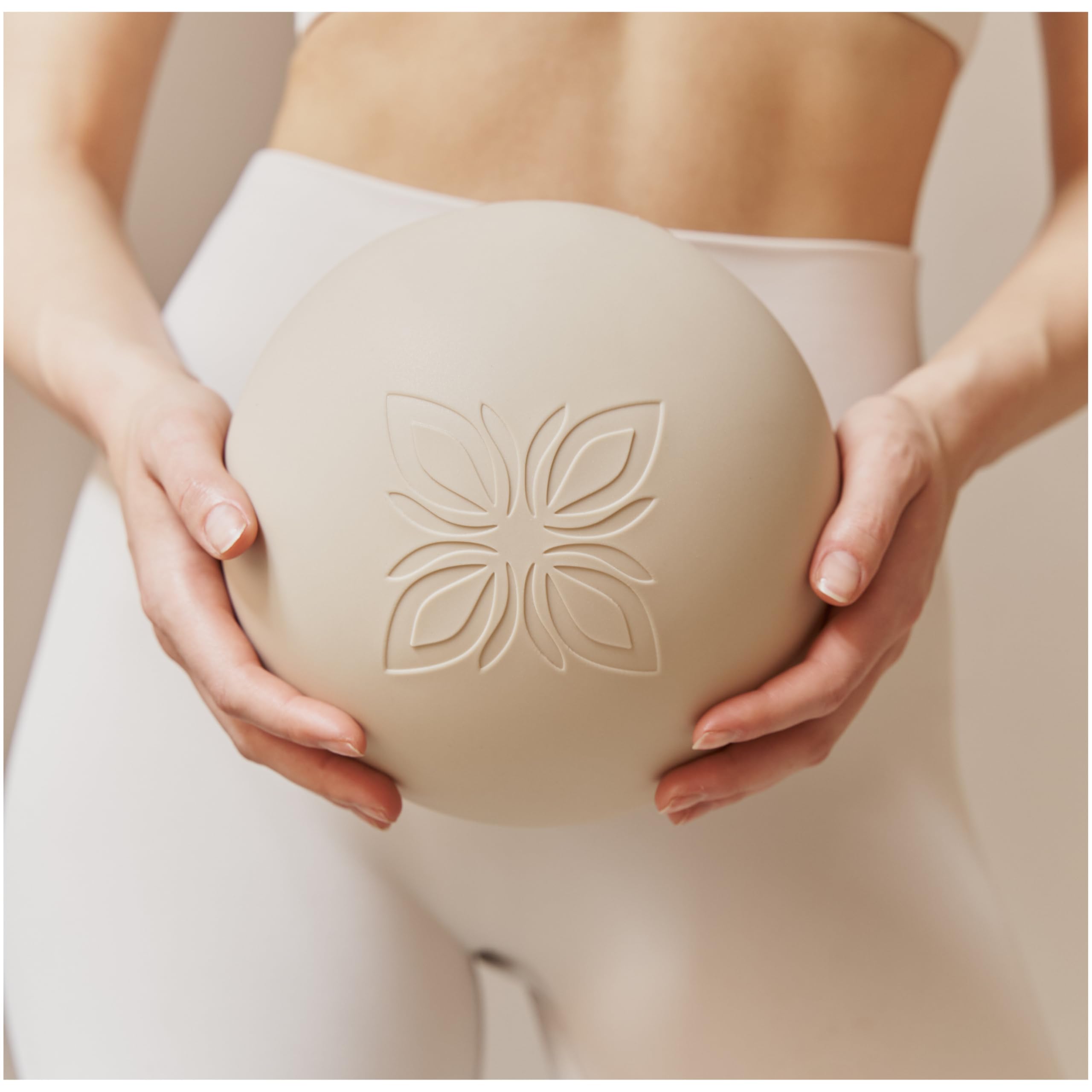 OMNANA Moon Balle de Pilates - Antidérapant - Diamètre : 21 cm - En PVC Eco-Elite - Certifié ABS - Pour Pilates et Yoga - Pratique - 300 g OMNANA Moon Balle de Pilates - Antidérapant - Diamètre : 21 cm - En PVC Eco-Elite - Certifié ABS - Pour Pilates et Yoga - Pratique - 300 g