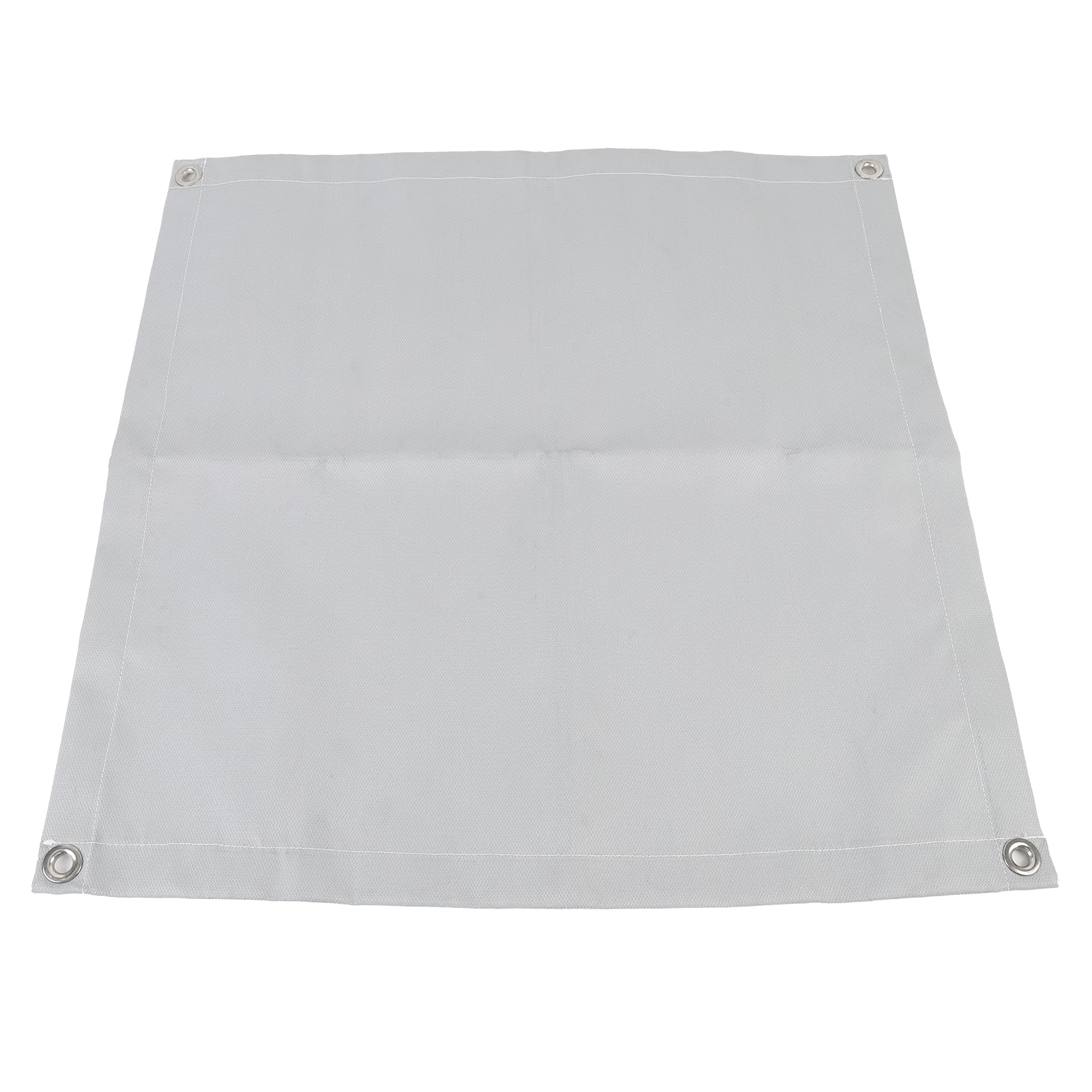 Fire Pit Mat 24x24, Heavy Duty Fireproof Grill Mat for Outdoor Camping, BBQ Bonfire, Heat Silicone Coated Fiberglass with Ground Stakes