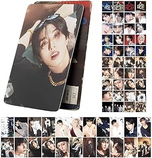 Comprar Kpop Stray Kids Photocards, 55 unidades Stray Kids Lomo Tarjetas 40 Unidades SK Pegatinas, SKZ HOP，Tarjeta con álbum de fotos exclusivo para fans,Total de 95(HOP)