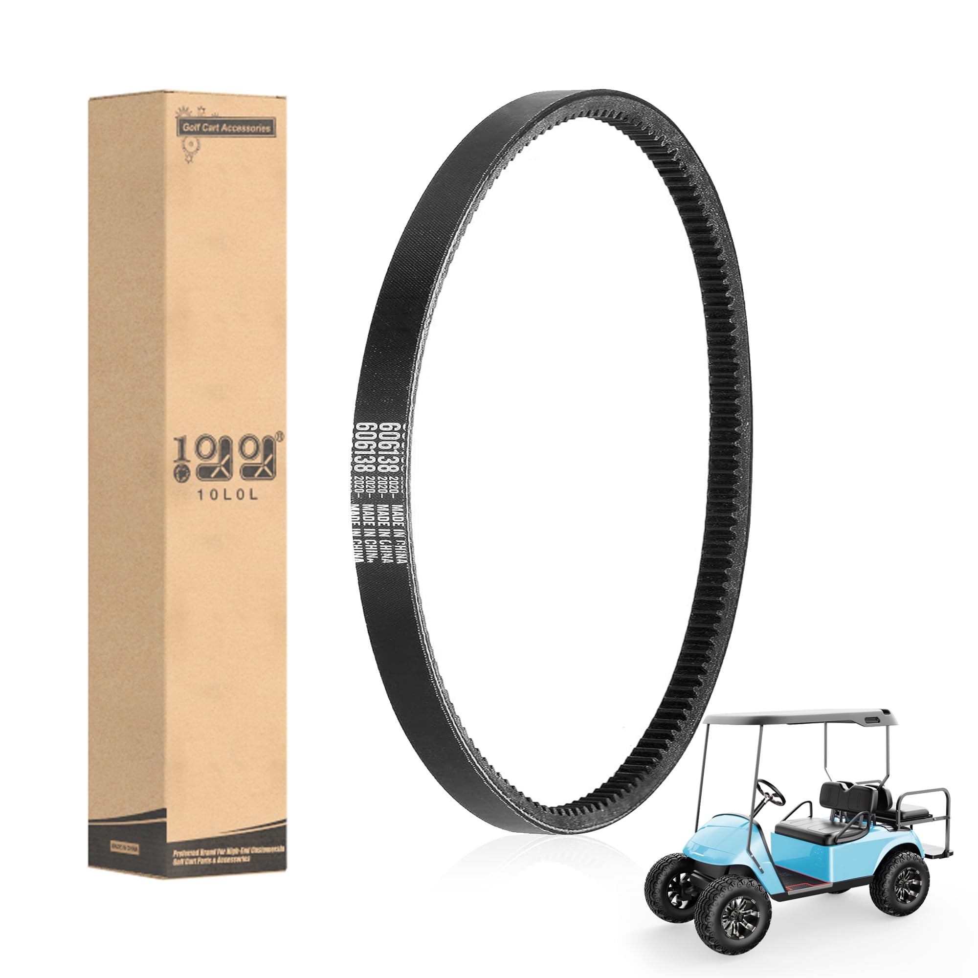 Amazon.com : 10L0L Golf Cart Starter Generator Belt 606138