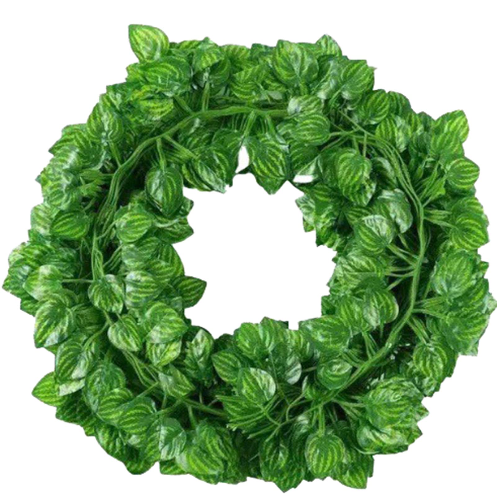 Plantas Hiedra Artificial Enredaderas Artificiales 36 Pack, Hiedra Artificial Decoracion, Hojas Artificiales Pared, Colgantes DecoracióN Hojas Follaje Falsas Interior Exterior