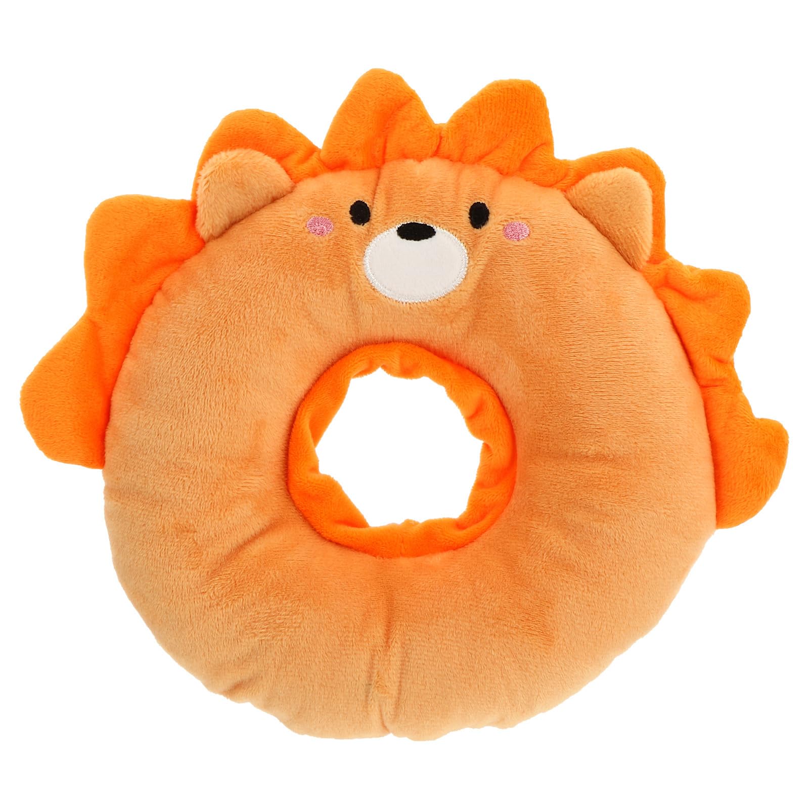 Didiseaon 3pezzi Collare Elisabettiano Per Gatti Protezione Post-operatoria Per Guarigione Healing Collare Gonfiabile Antigraffio Per Dopo Design Cartone Lion Misura