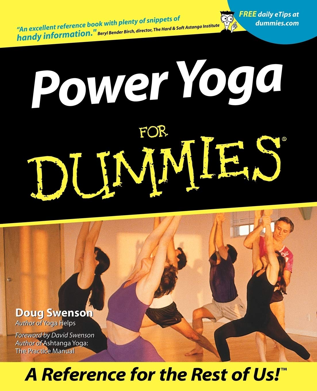 Power Yoga For Dummies by Doug Swenson PAPERBACK 9780764553424