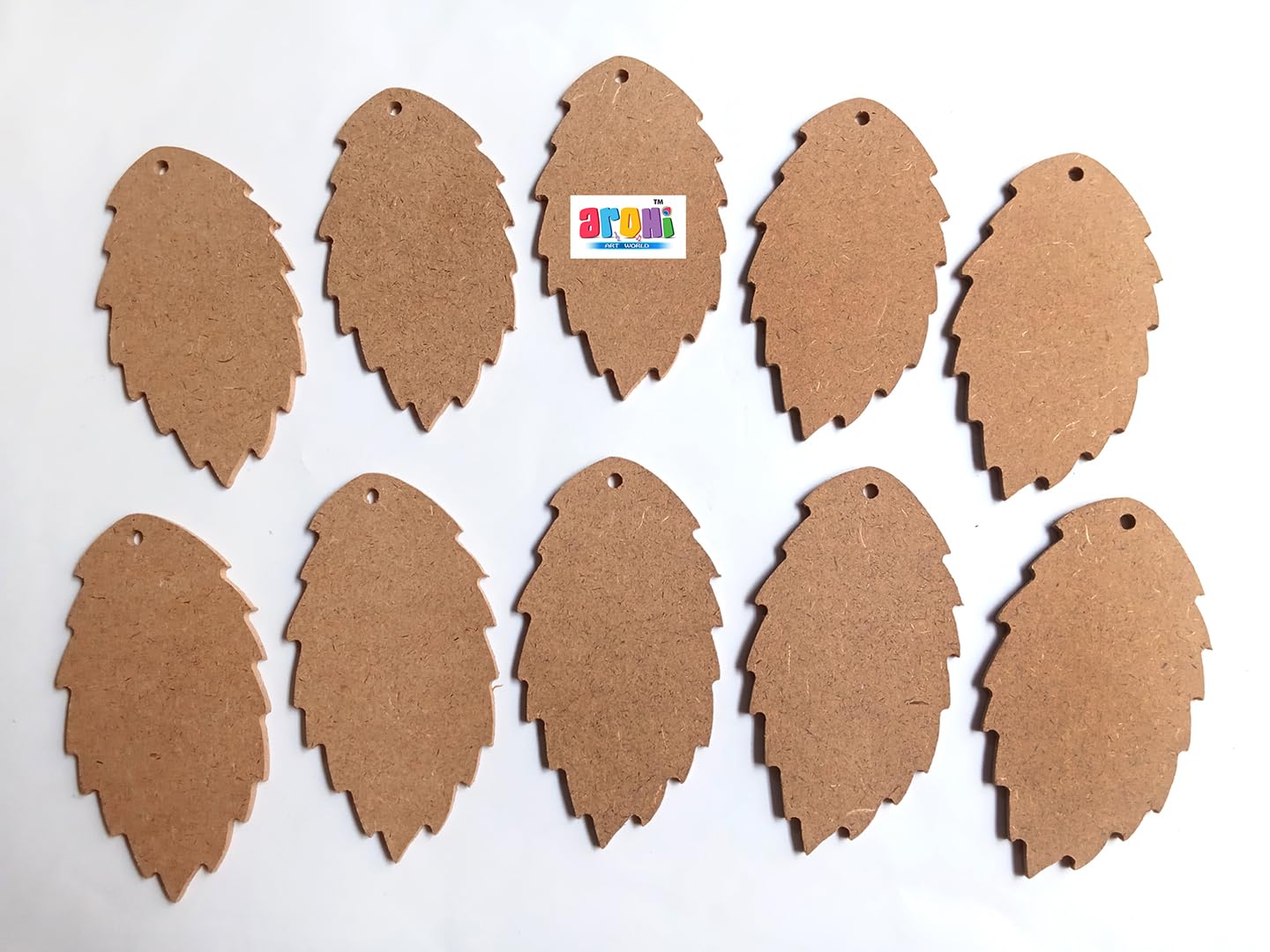 Arohi Art World MDF Leaves for Art & Craft & Other DIY Art Activities. Thickness 4mm