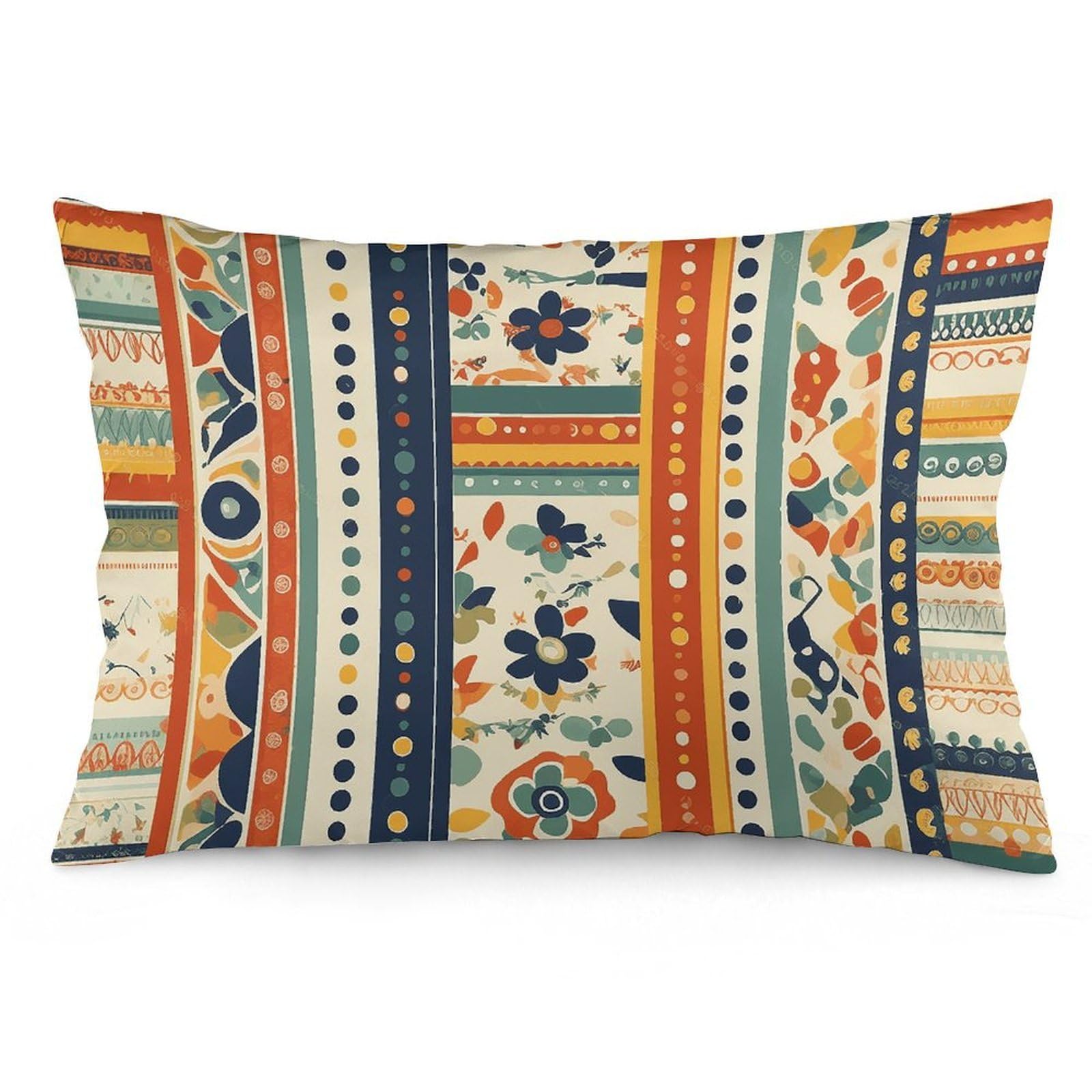 NTVOWPZO 2 Pack Decoration Throw Pillow Covers 16 "x24 Pillowcases Covers Shapes Pillowcases Modern Farmhouse Home Decor Sofa Cushions Covers for Couch Bed Living Room