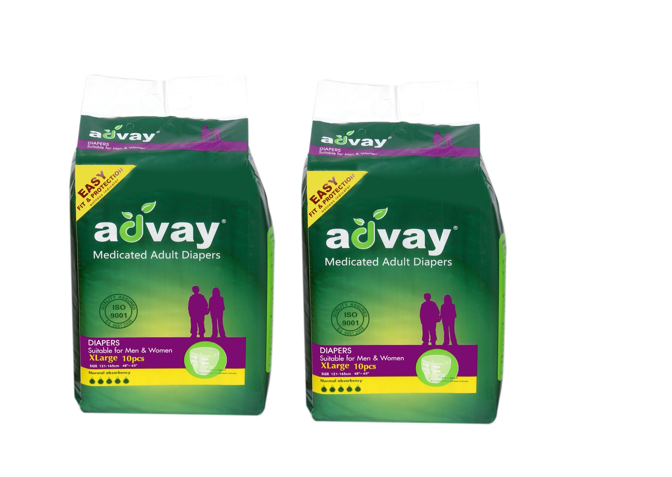 Advay Unisex Adult Diapers (Size- XL) (121-165 CENTIMETERS) PAck Of 2-image-39