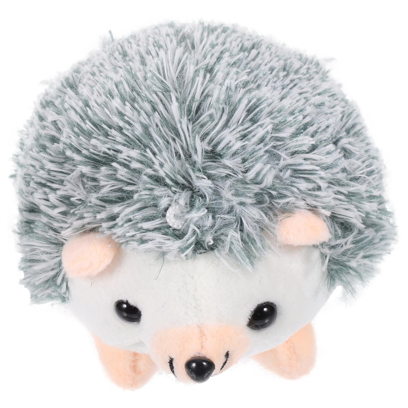 KALLORY Sewing Pin Cushion Compact Hedgehog Needlework Organizer for Safe Needle Storage for DIY Crafts Grey Color for Seamstress and Quilting Projects
