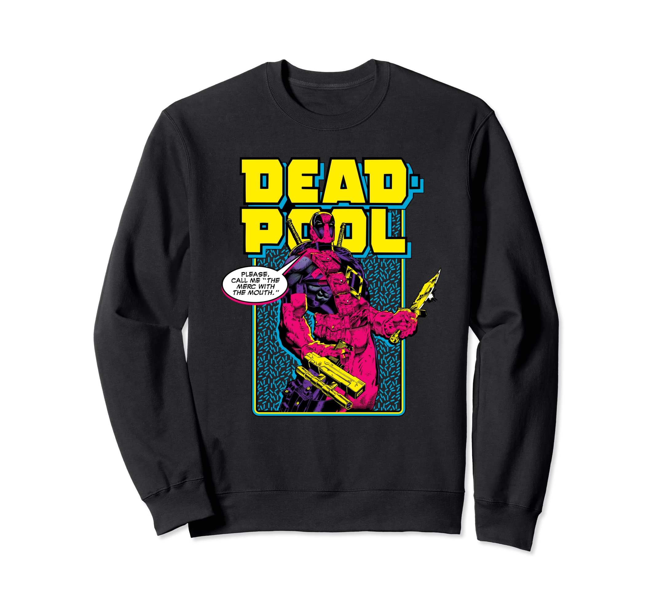 Sweatshirt Deadpool Merc with the Mouth cadeau original anniversaire fan - 2