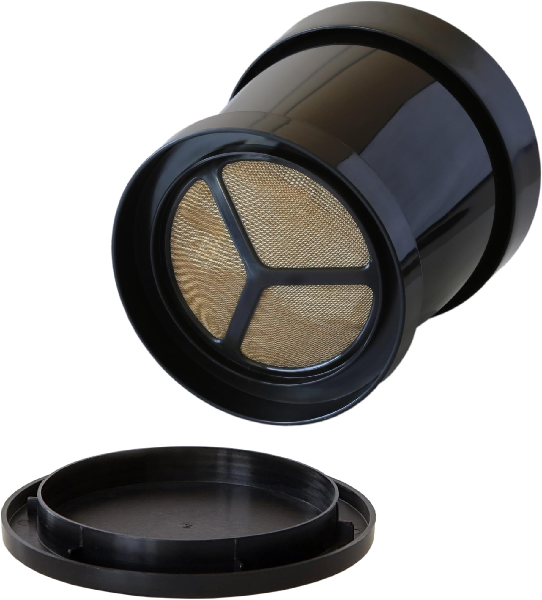 Finum 63/4221600 Coffee Duration Filter, Plastic, Black, 9.5 x 9.5 x 10.5 cm