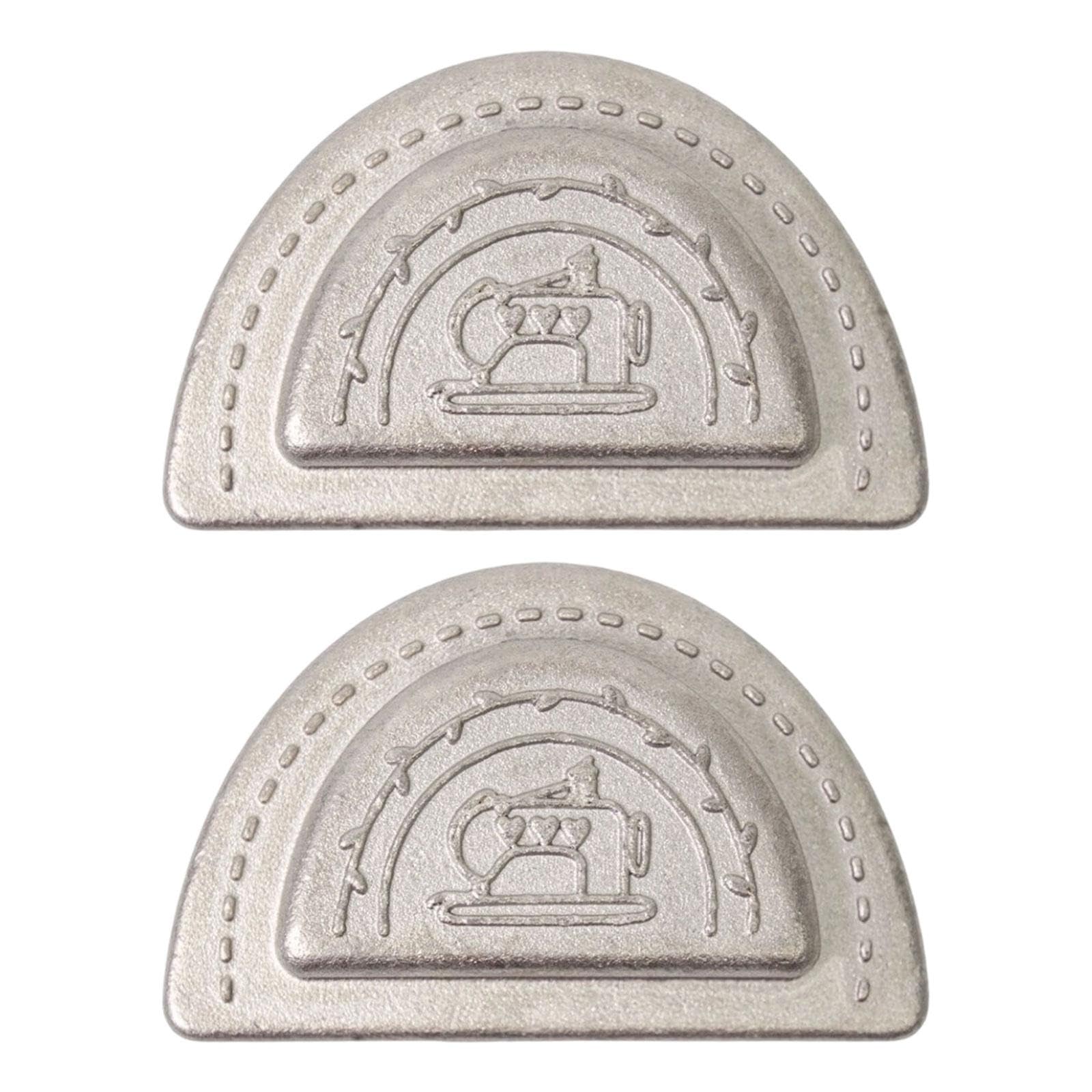 Poids demi-rond pour tissu matelassé couture et travaux manuels en fer forgé